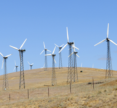 Galvanized steel wind turbines in USA