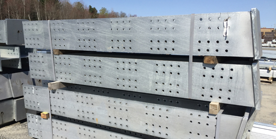 Lattice structure foundations Steel