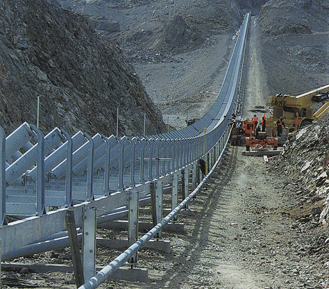 Manufacturer of conveyor supports and structures for the mining industry